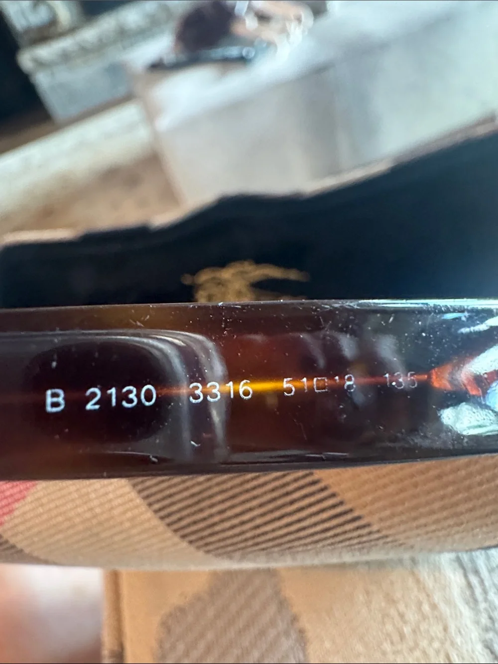 Burberry eye glasses